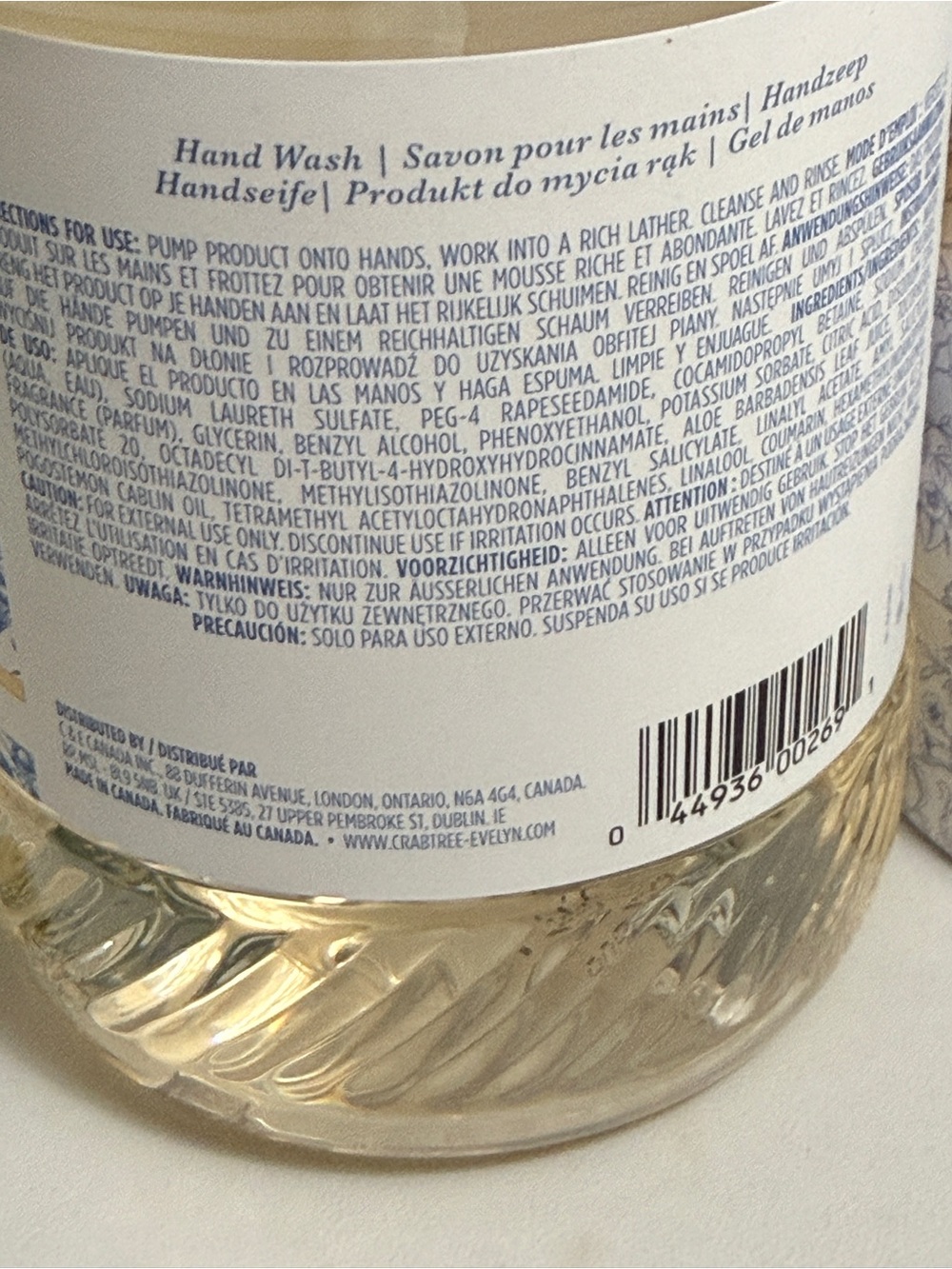 Crabtree & Evelyn Nantucket Briar Hand Wash & Cream Set - New - Picture 3 of 3